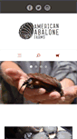 Mobile Screenshot of americanabalone.com